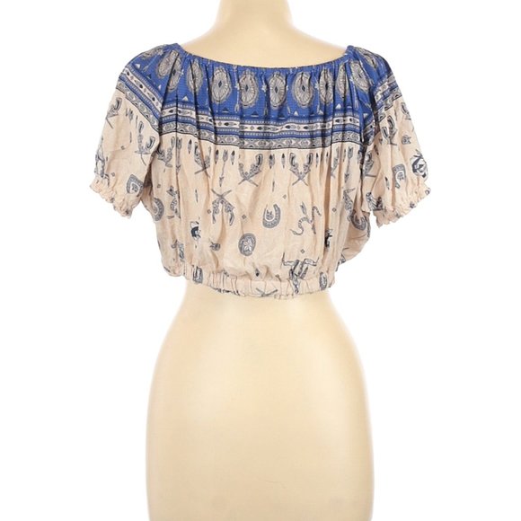 SOLD Spell & Gypsy COYOTE Off Shoulder Top - Picture 7 of 7